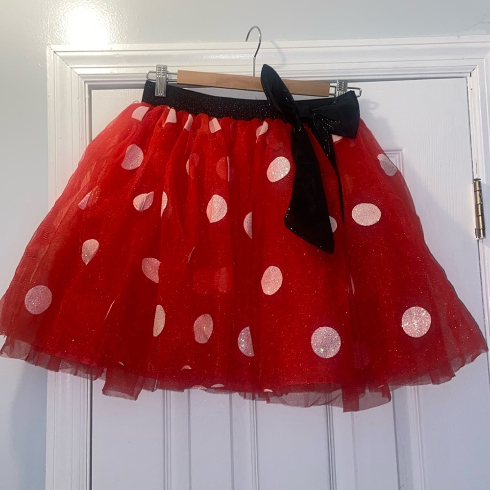 Adult size Disney Mini Mouse Skirt .Worn once.